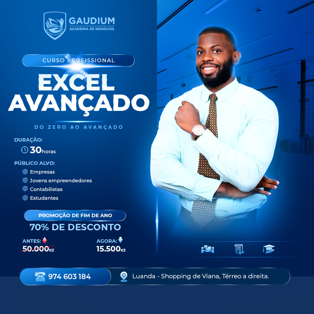 Capa Curso Excel Avançado